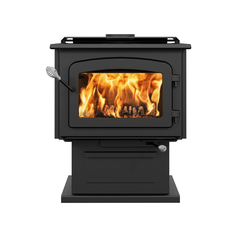 Drolet Escape 1800 Wood Stove W/ Brushed Nickel Door (DB03111)