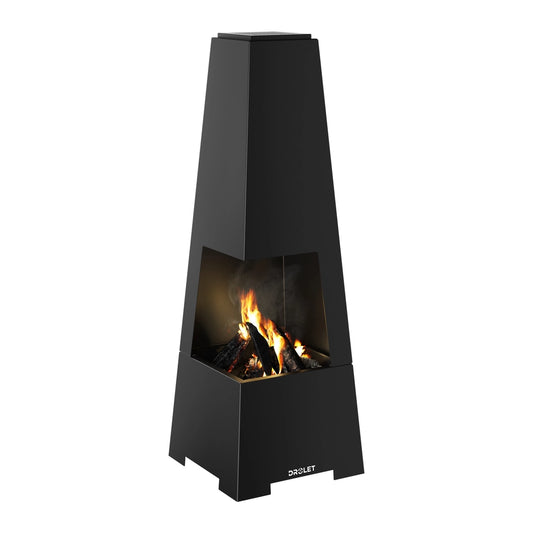 Drolet Bora Stainless Steel Outdoor Fireplace (DE00401)