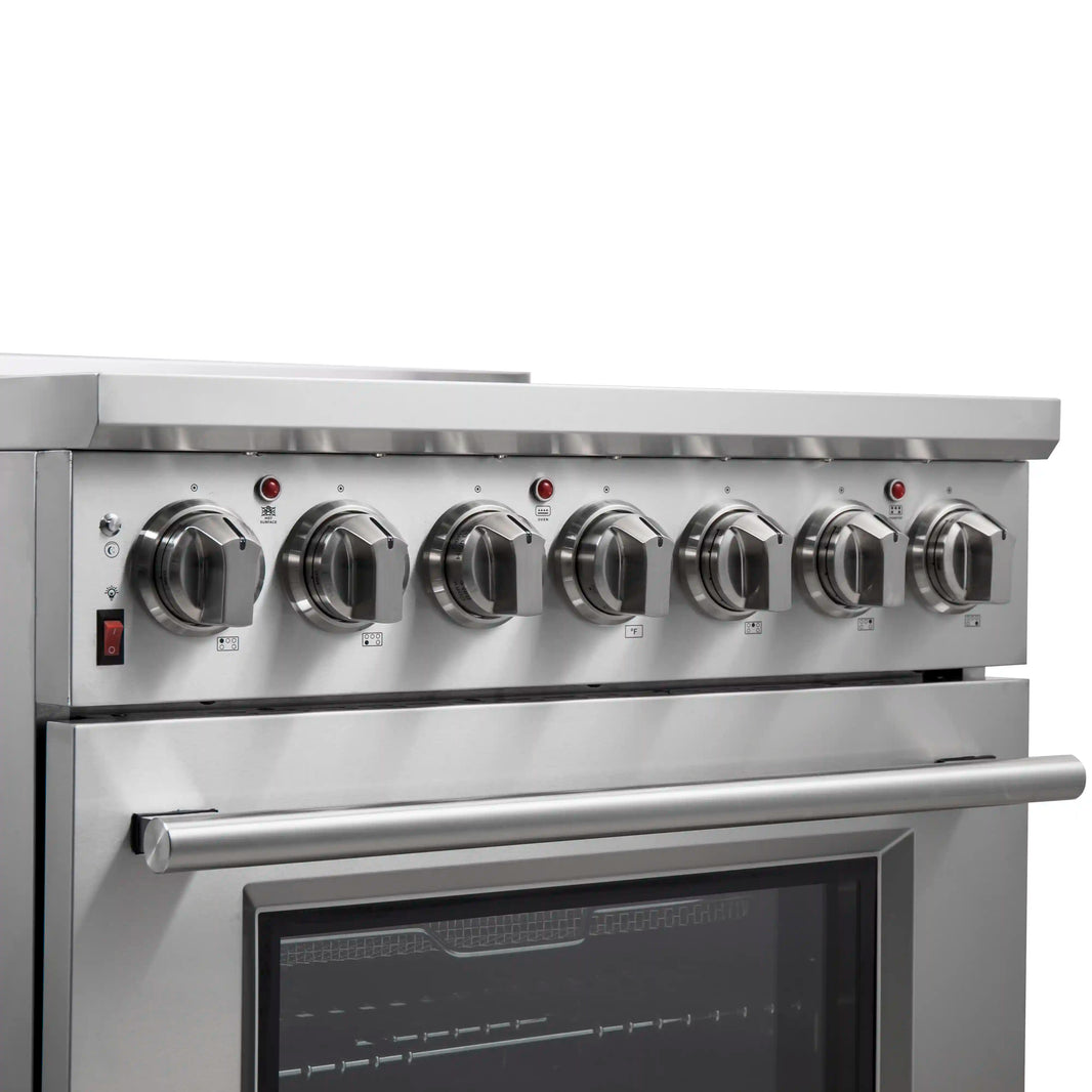 Forno Massimo 30-Inch Electric Range in Stainless Steel (FFSEL6020-30)