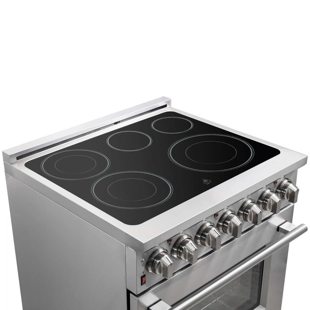 Forno Massimo 30-Inch Electric Range in Stainless Steel (FFSEL6020-30)