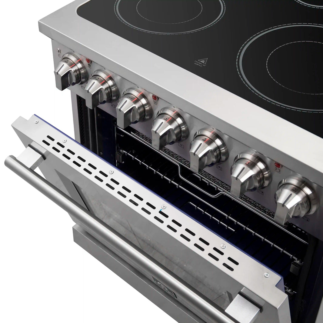 Forno Massimo 30-Inch Electric Range in Stainless Steel (FFSEL6020-30)