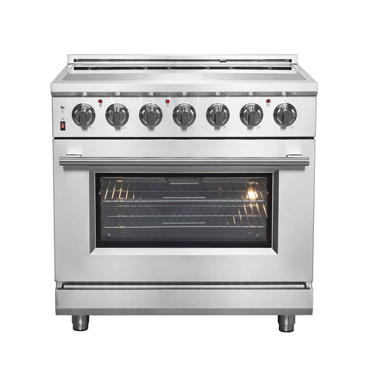 Forno Massimo 36-Inch Electric Range in Stainless Steel (FFSEL6020-36)