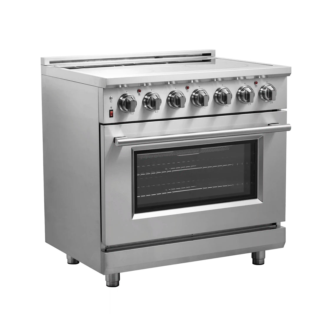 Forno Massimo 36-Inch Electric Range in Stainless Steel (FFSEL6020-36)