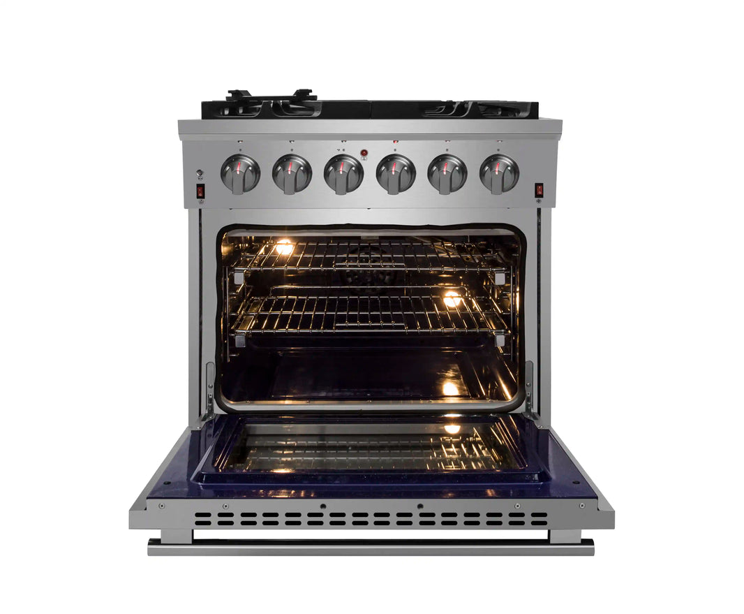 Forno Massimo 30-Inch Gas Range in Stainless Steel (FFSGS6239-30)