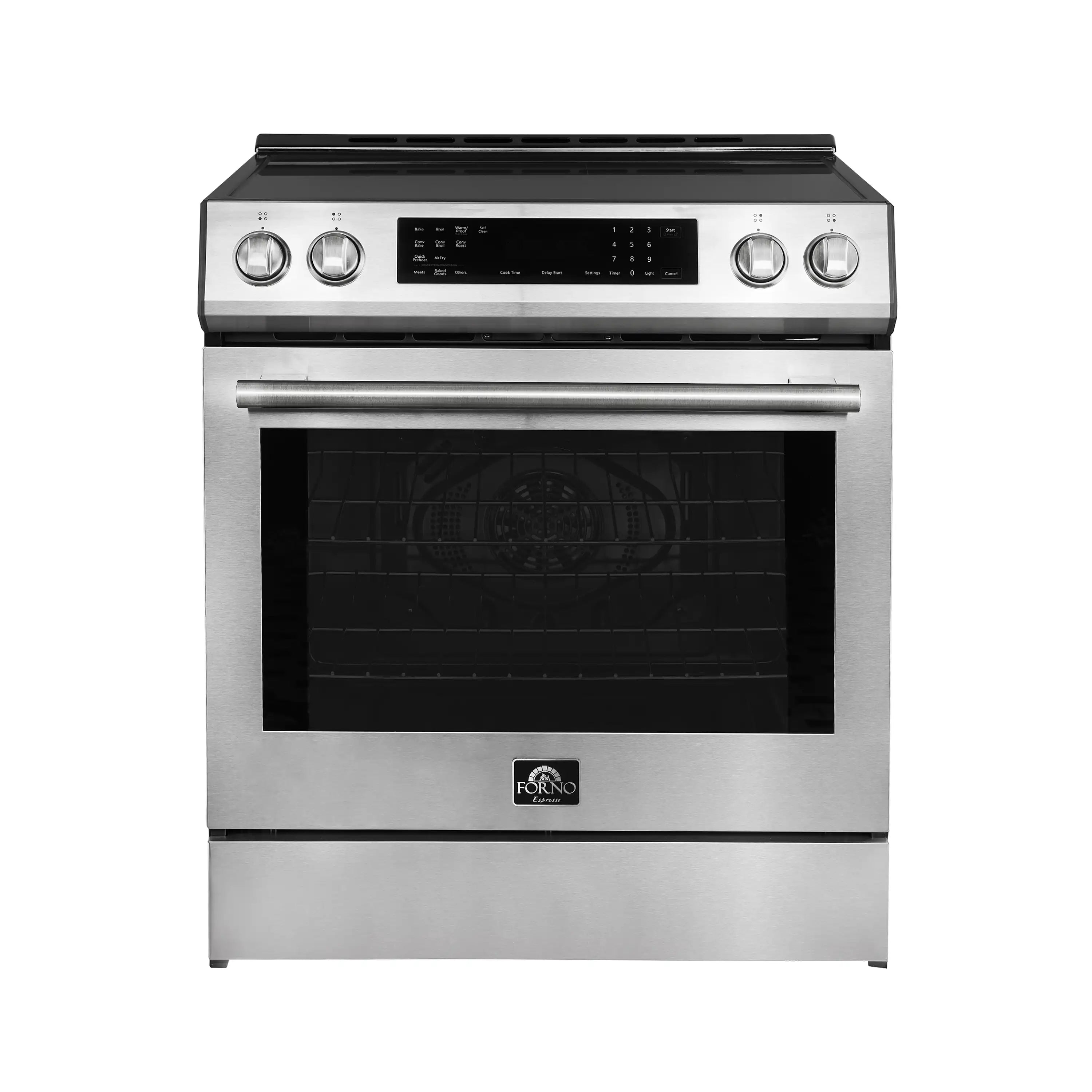 Forno Espresso Donatello 30-Inch Slide-In Induction Range in Stainless Steel (FFSIN0905-30)