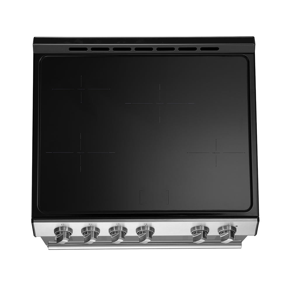 Forno Leonardo Espresso 30-Inch Induction Range in Stainless Steel (FFSIN0982-30)