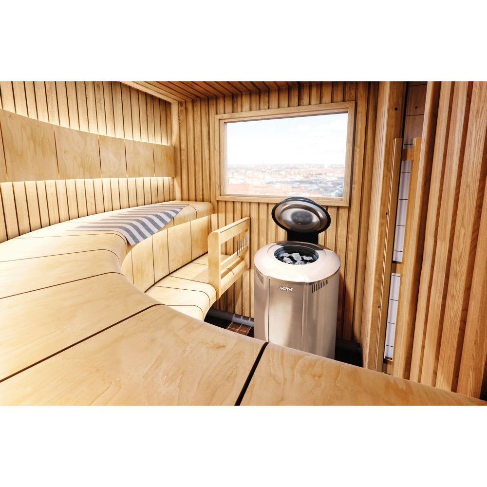 Harvia Forte AF450 4.4kW Sauna Heater w/ Digital Control (HAFU4502401)