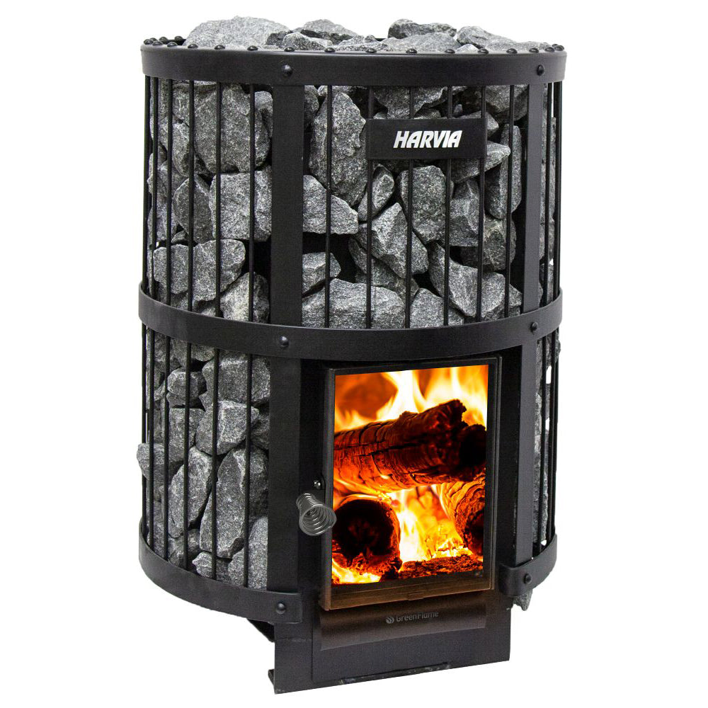 Harvia Legend 240 GreenFlame 15.9kW Wood Sauna Stove (WK200LD)