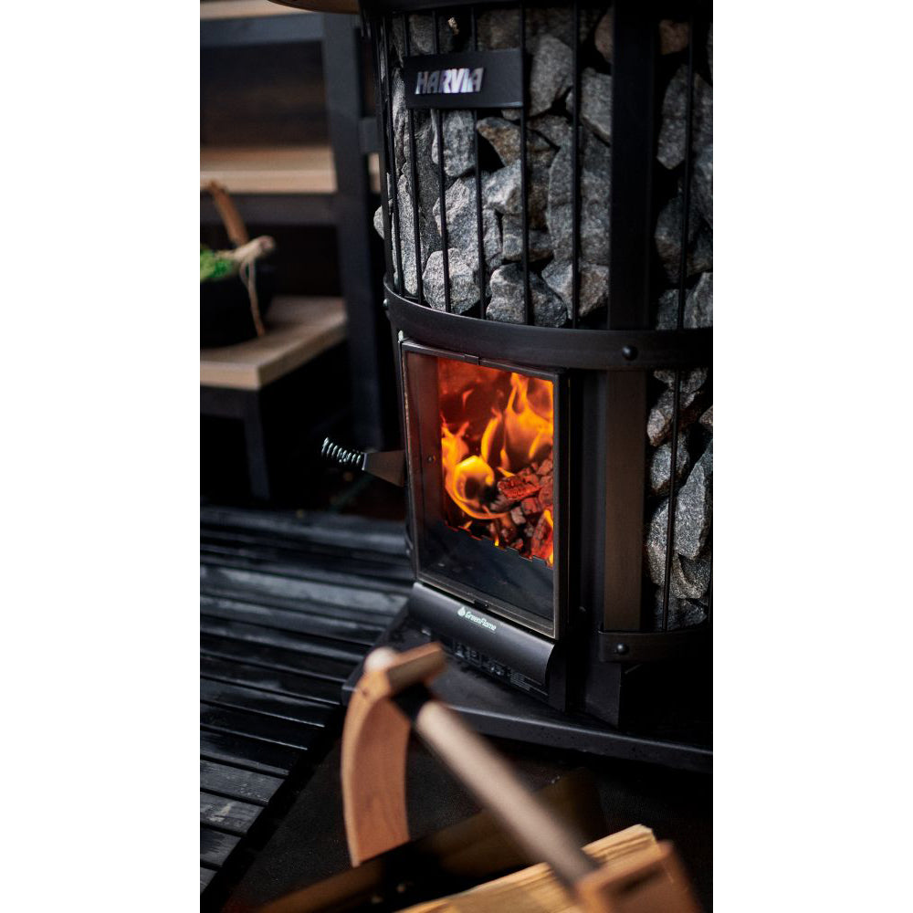 Harvia Legend 240 GreenFlame 15.9kW Wood Sauna Stove (WK200LD)