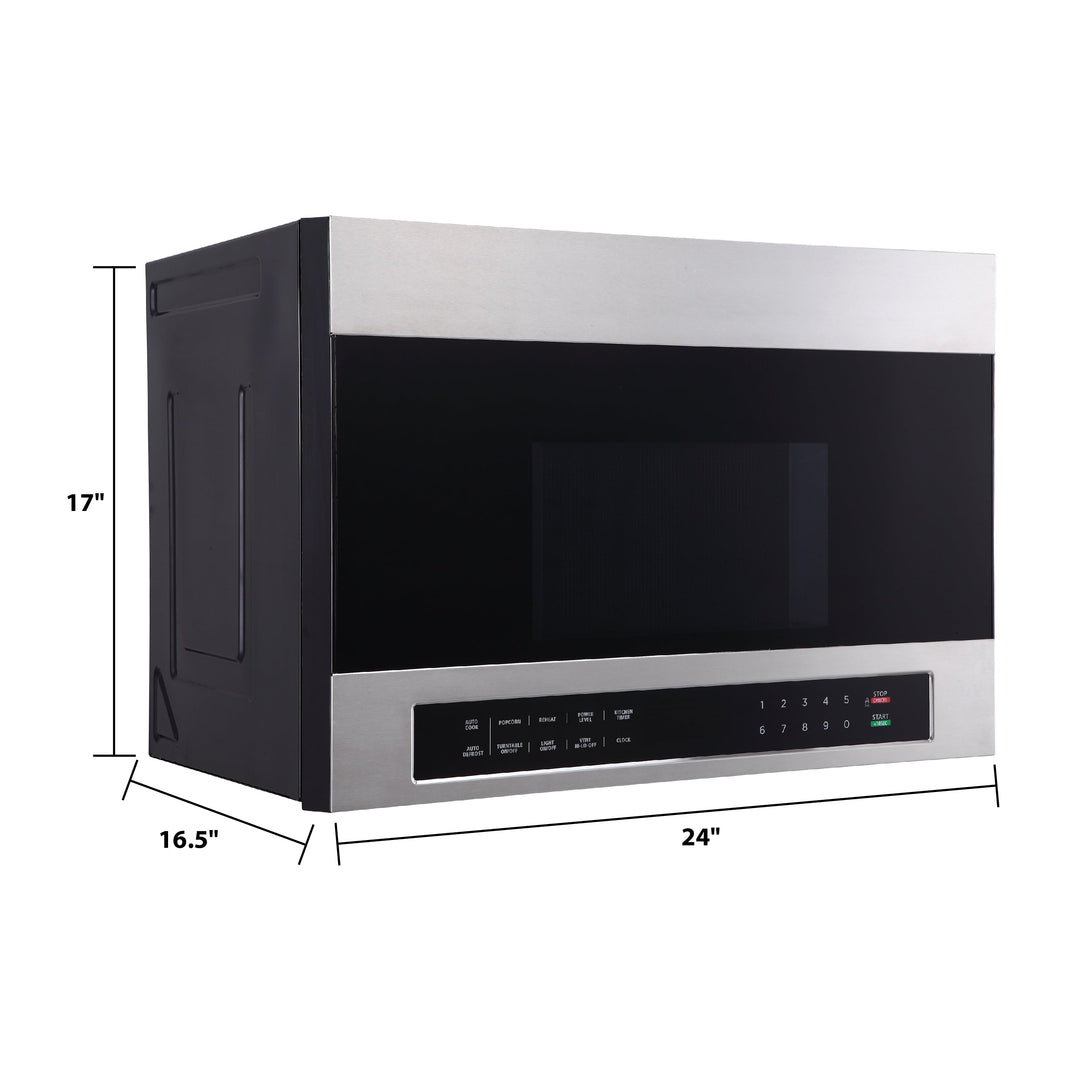 Avanti 24" 1.3 cu. ft. OTR Microwave Oven (MOTR13D3S)