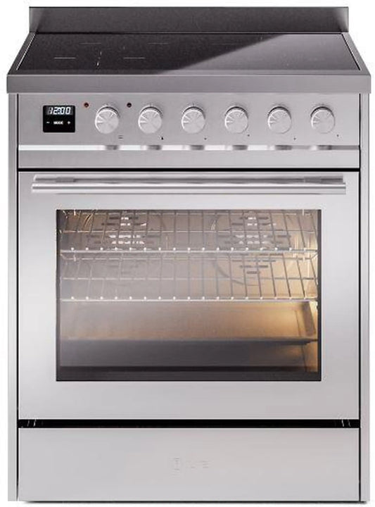 ILVE Professional Plus II 30-Inch Induction Range in Stainless Steel (UPI304WMPSS)