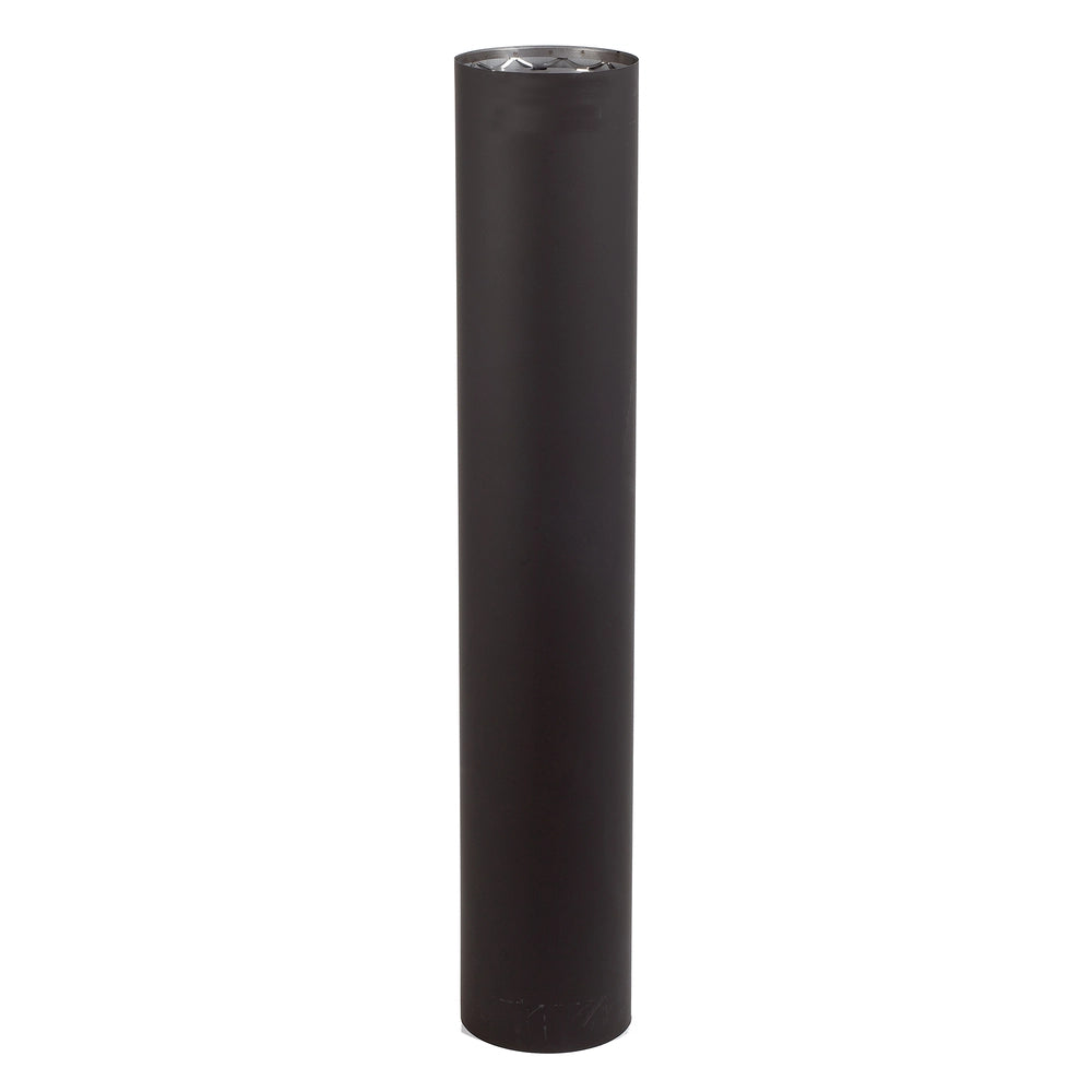 Vortex Double Wall Black Pipe 6" X 24"L (VOD0010)