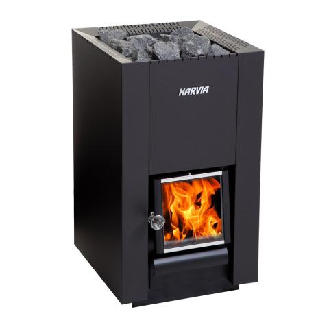 Harvia Linear 16 17.9kW Wood Sauna Stove (WK160C)