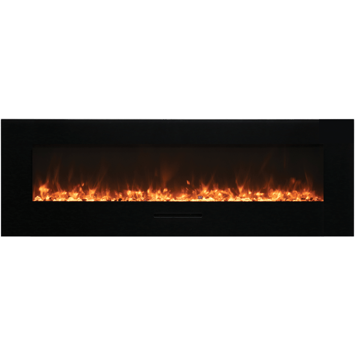 Amantii Wall Mount/Flush Mount 50" Electric Fireplace WM-FM-50-BG