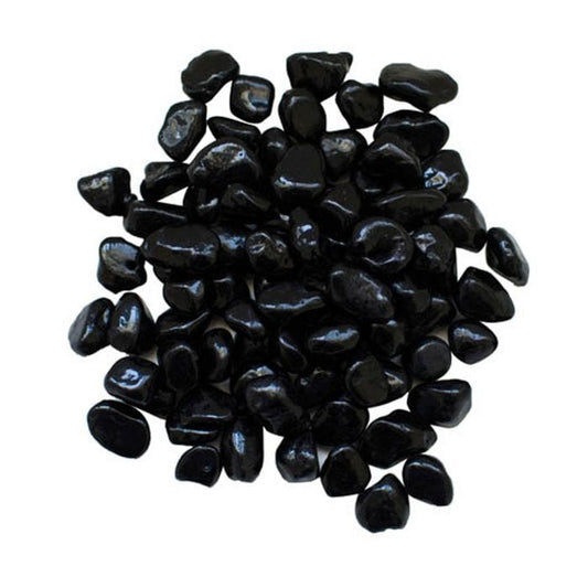 Sierra Flame by Amantii Black Fire Beads - 5lbs AMSF-GLASS-12