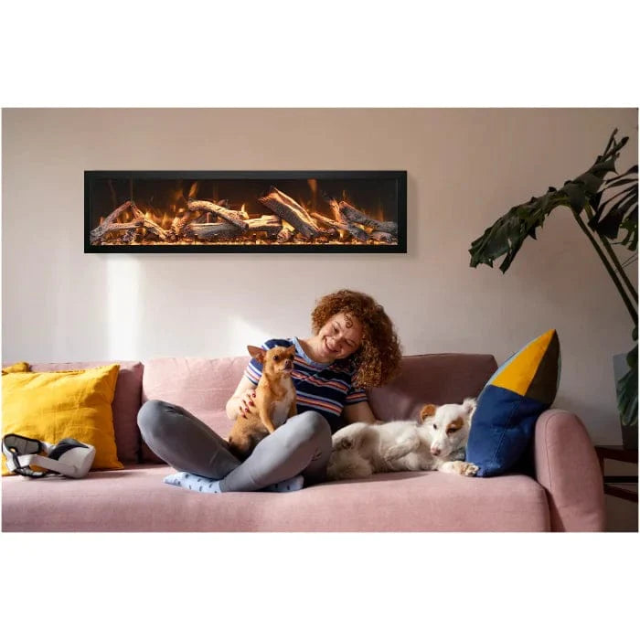 Amantii Panorama BI Deep 40" Smart Electric Fireplace BI-40-DEEP-OD