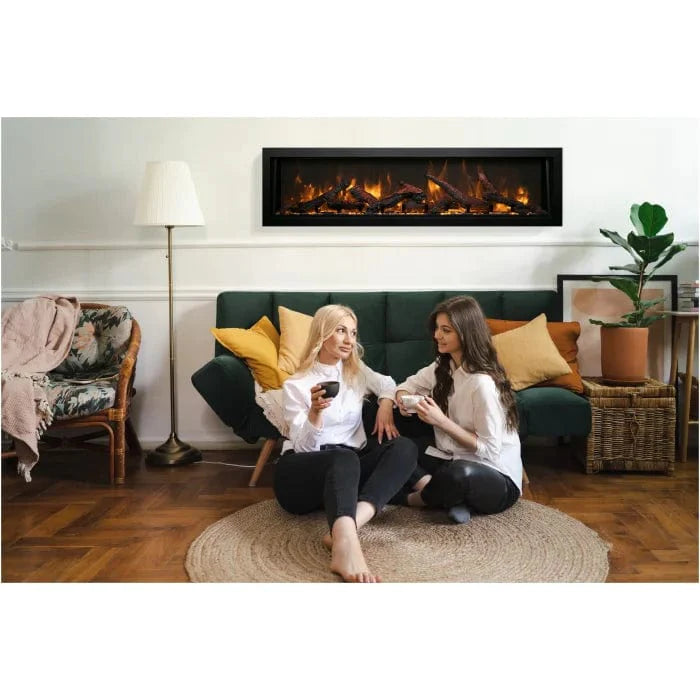 Amantii Panorama BI Deep XT 40" Smart Electric Fireplace BI-40-DEEP-XT