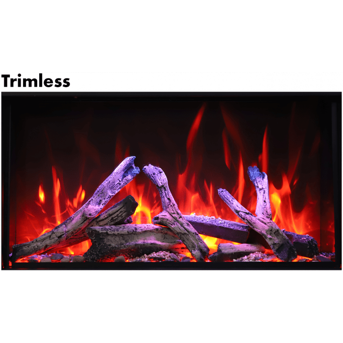 Amantii Panorama BI Deep XT 40" Smart Electric Fireplace BI-40-DEEP-XT