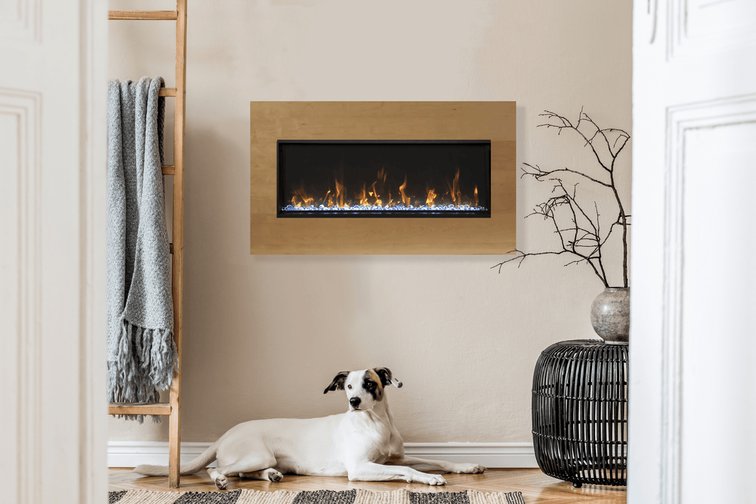 Amantii Panorama BI Extra Slim 30" Smart Electric Fireplace BI-30-XTRASLIM