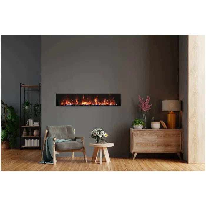 Amantii Panorama BI Extra Slim 30" Smart Electric Fireplace BI-30-XTRASLIM