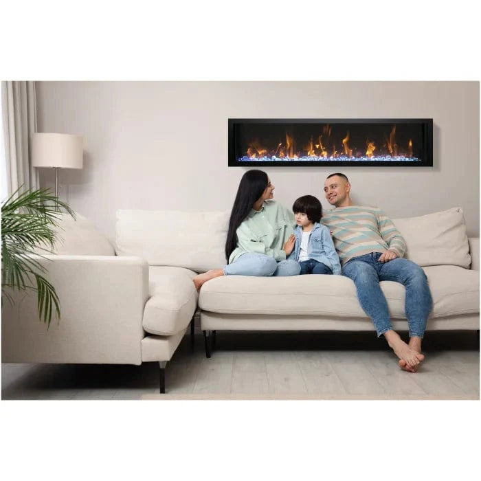 Amantii Panorama BI Slim 40" Smart Electric Fireplace BI-40-SLIM-OD