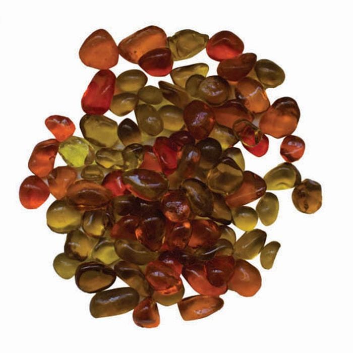 Sierra Flame by Amantii Suntea Fire Beads - 5lbs AMSF-GLASS-11