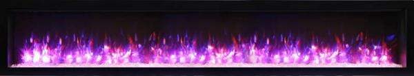 Amantii Symmetry B 88" Electric Fireplace SYM-88-B