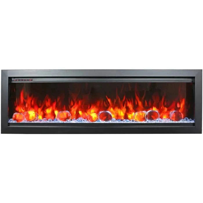 Amantii Symmetry Bespoke 74″ Electric Fireplace SYM-74-BESPOKE