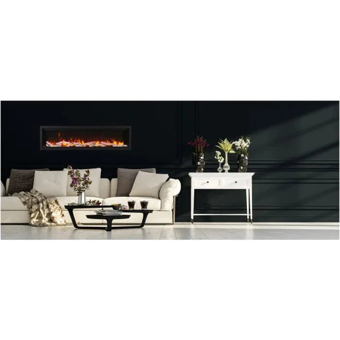 Amantii Symmetry Smart 100" Electric Fireplace SYM-100