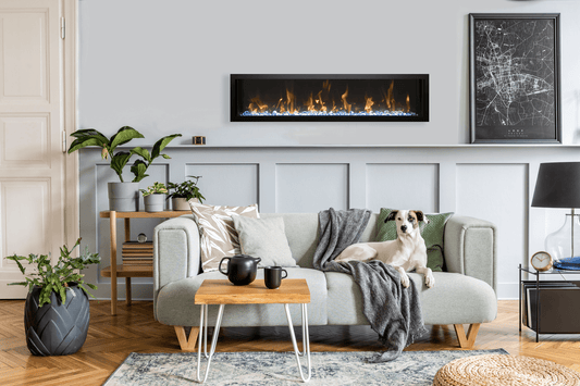 Amantii Symmetry Xtra Slim 42" Smart Electric Fireplace SYM-SLIM-42