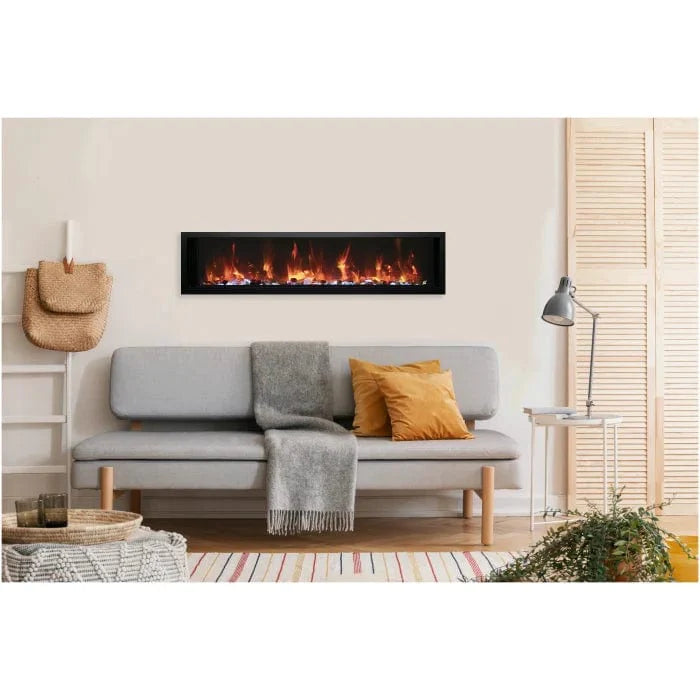 Amantii Symmetry Xtra Slim 42" Smart Electric Fireplace SYM-SLIM-42