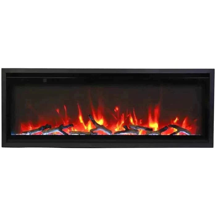 Amantii Symmetry Xtra Slim 60" Smart Electric Fireplace SYM-SLIM-60