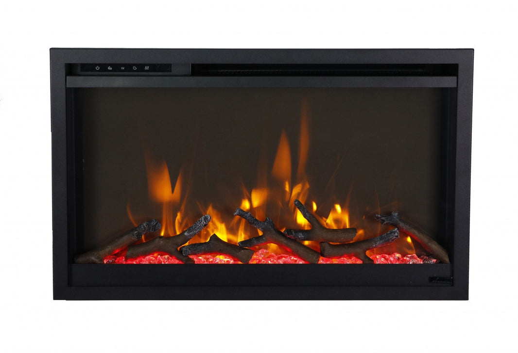 Amantii Traditional Xtra Slim 26" Electric Fireplace TRD-26-XS