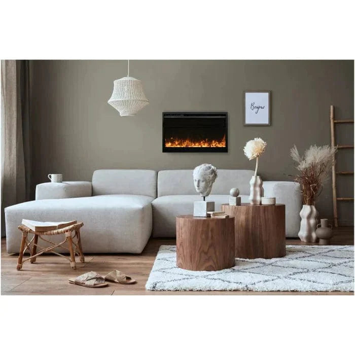 Amantii Traditional Xtra Slim 30" Electric Fireplace TRD-30-XS