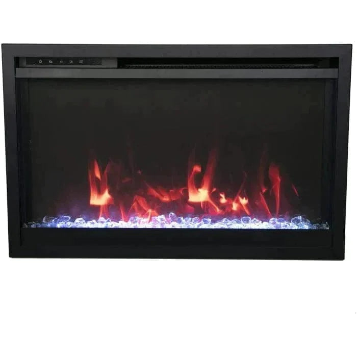 Amantii Traditional Xtra Slim 33" Electric Fireplace TRD-33-XS