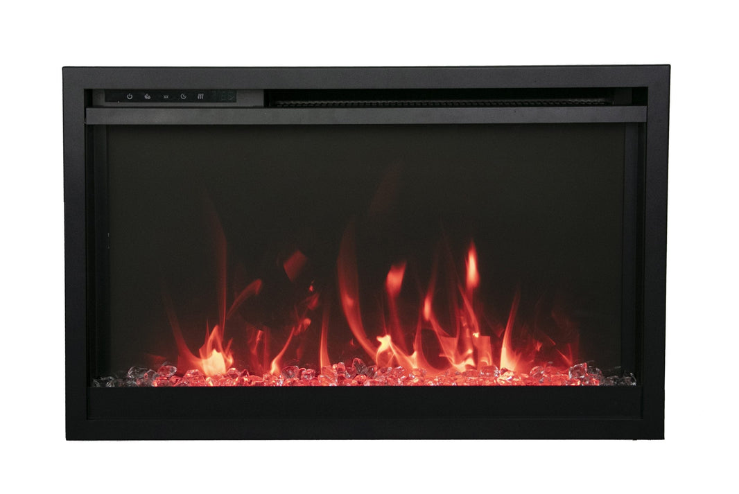 Amantii Traditional Xtra Slim 33" Electric Fireplace TRD-33-XS