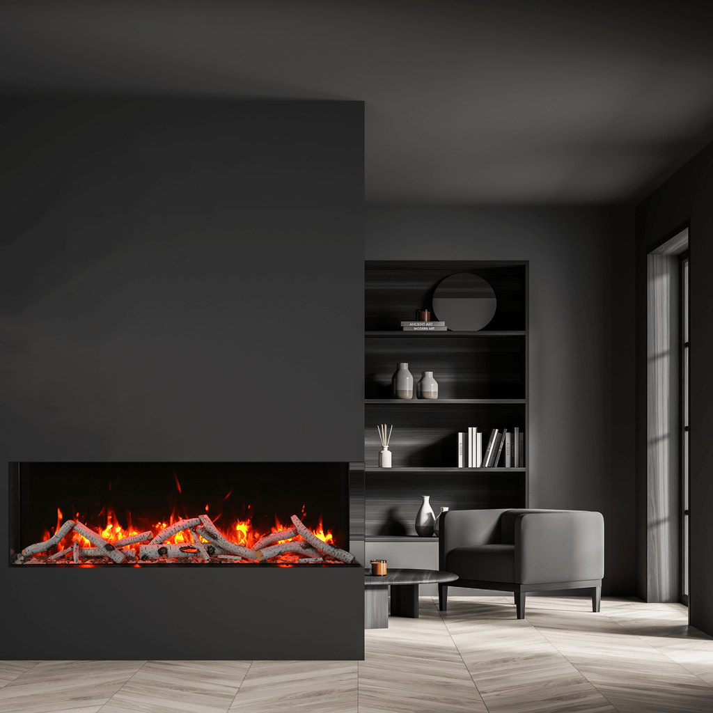 Amantii True View Slim 30" Smart Electric Fireplace 30-TRV-SLIM