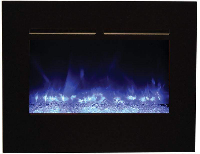 Amantii Zero Clearance Flush Mount 26" Electric Fireplace ZECL-26-2923-FLUSHMT-BG