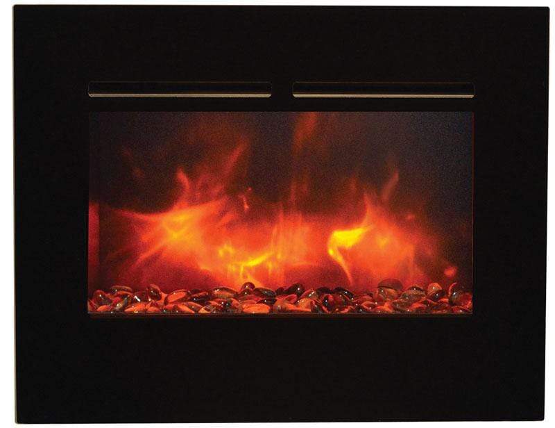 Amantii Zero Clearance Flush Mount 26" Electric Fireplace ZECL-26-2923-FLUSHMT-BG