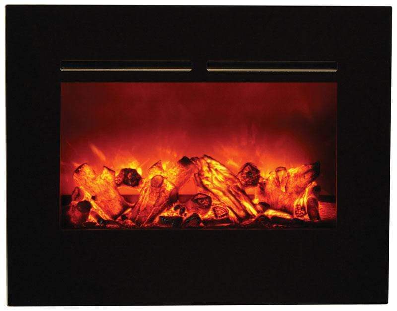 Amantii Zero Clearance Flush Mount 26" Electric Fireplace ZECL-26-2923-FLUSHMT-BG