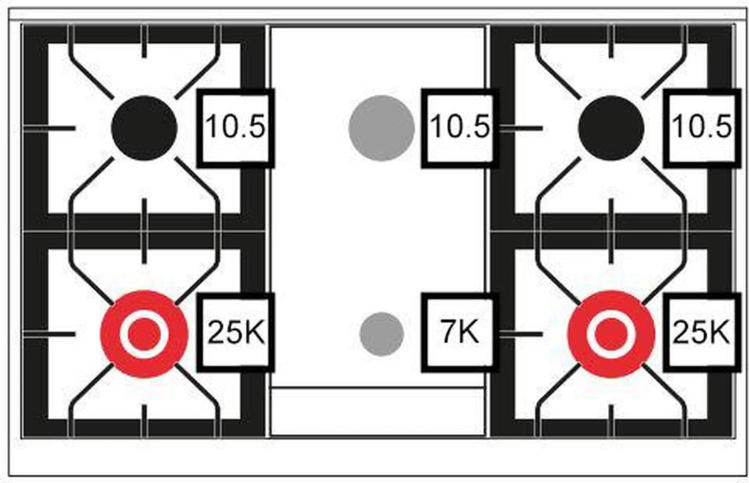 ILVE Professional Plus II 40-Inch Freestanding Dual Fuel Range with 6 Sealed Burner in Custom RAL (UPD40FWMPRA)