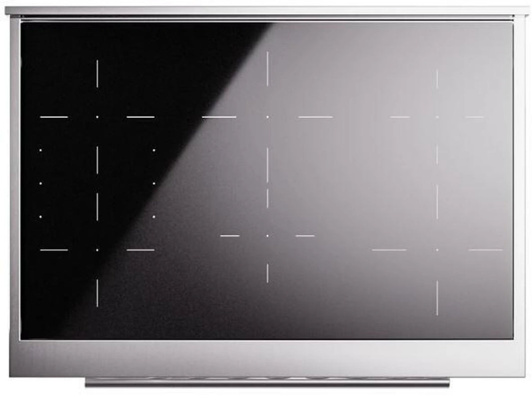 ILVE Professional Plus II 36-Inch Induction Range in Glossy Black (UPI366WMPBK)