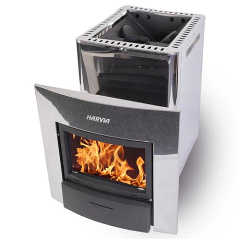 Harvia Duo 20 24.1kW Wood Sauna Stove Steel (WK200SLUX)