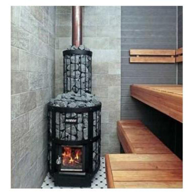 Harvia Legend 240 SL 21kW Wood Sauna Stove w/ Ext. Feed (WK240LDSL)