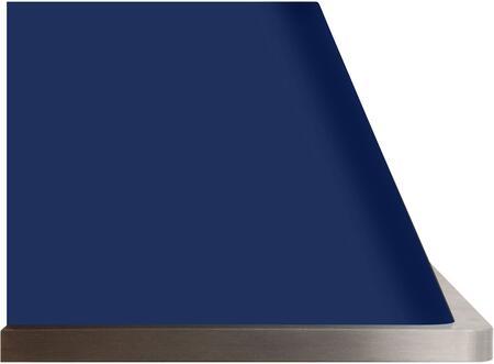 ILVE 48-Inch Majestic Midnight Blue Wall Mount Range Hood with 600 CFM Blower - Auto-off Function (UAM120MB)