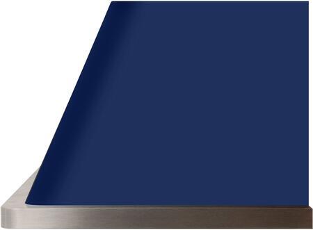 ILVE 48-Inch Majestic Midnight Blue Wall Mount Range Hood with 600 CFM Blower - Auto-off Function (UAM120MB)