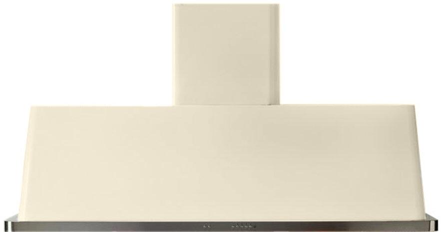 ILVE 60-Inch Majestic Antique White Wall Mount Range Hood with 600 CFM Blower - Auto-off Function (UAM150AW)