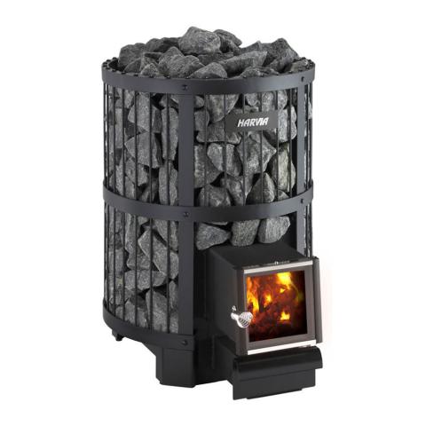 Harvia Legend 240 SL 21kW Wood Sauna Stove w/ Ext. Feed (WK240LDSL)