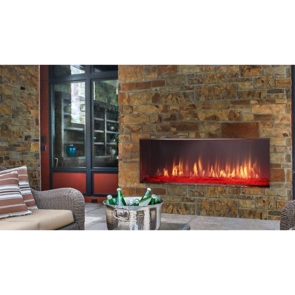 Majestic Lanai See-Through 48" Outdoor Linear Vent Free Gas Fireplace ODLANAIGST-48