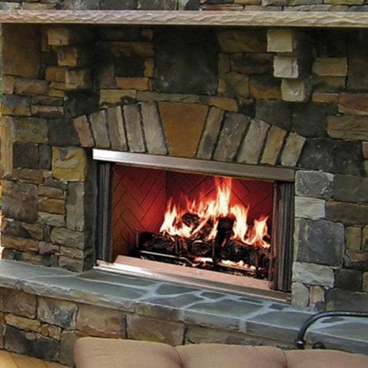 Majestic Montana 36" Traditional Outdoor Wood-Burning Fireplace